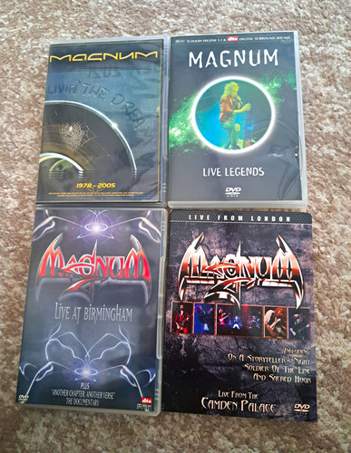 Magnum dvd concerts - 4x,